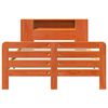vidaXL Bed Frame without Mattress Wax Brown 120x200 cm Solid Wood Pine