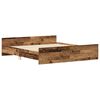 vidaXL Bed Frame without Mattress Old Wood 160x200cm Engineered Wood