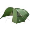 vidaXL Tunnel Tent with Roof Green and White 700 x 590 x 215 cm