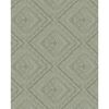 Noordwand Wallpaper Topchic Tone On Tone Diamonds Metallic Green