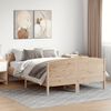vidaXL Bed Frame without Mattress 120x200 cm Solid Wood Pine