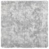 vidaXL Shaggy Rug High Pile NAVARRA Silver Grey 240x240 cm Polyester