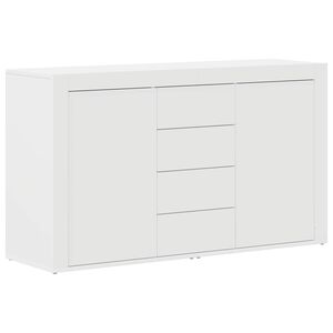 vidaXL Sideboard White 120 x 36 x 69 cm Engineered Wood