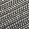 vidaXL Carpet Floor Tiles 20 pcs 5 m² 50x50 cm Striped Anthracite