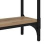 vidaXL Console Table Artisan Oak 75 x 22.5 x 75 cm Engineered Wood