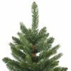 vidaXL Artificial Christmas Tree with 150 LEDs Green 150 cm PE and PVC