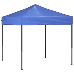 vidaXL Party Tent | Blue | 210D oxford fabric with silver coating | 2x2 m