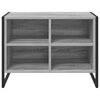 vidaXL Shoe Cabinet Grey Sonoma 60 x 35 x 44 cm Engineered Wood