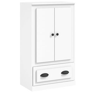 vidaXL Highboard White 60x35.5x103.5 cm Engineered Wood