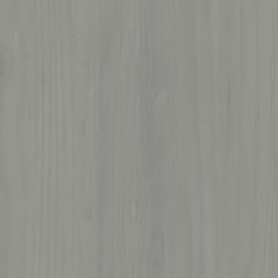 vidaXL Chest of Drawers VIGO Grey 80x40x76 cm Solid Wood Pine
