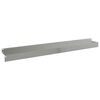 vidaXL Lawn Edging 30 pcs 100 x 10 x 8 cm Steel Silver
