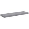 vidaXL Floating Wall Shelves 4 pcs Grey 80x23.5x3.8 cm MDF