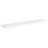 vidaXL Floating Wall Shelves 4 pcs White 120x23.5x3.8 cm MDF
