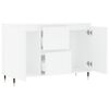 vidaXL Sideboard White 101.5x35x70 cm Engineered Wood