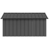 vidaXL Dog House Anthracite 116.5x153x81.5 cm Galvanised Steel