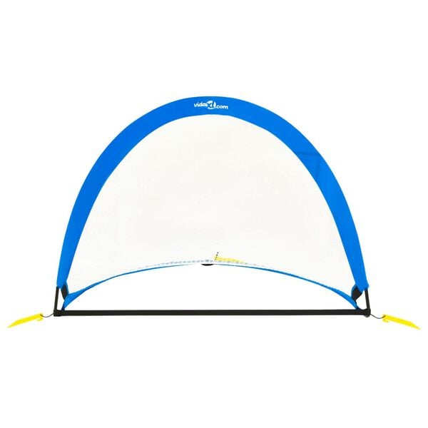 vidaXL Children Football Goals 2 pcs Set with Storage Bag 119x82x84.5 cm