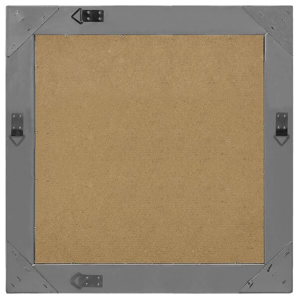 vidaXL Wall Mirror Baroque Style 60x60 cm Black