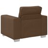 vidaXL Sofa Brown 100 x 77 x 82 cm Fabric