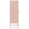 vidaXL Highboard Pink 36x39x123 cm Cold-rolled Steel