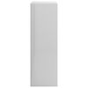 vidaXL Bookshelf High Gloss White 60x24x76 cm Engineered Wood
