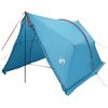 vidaXL Canopy Tent Water-Resistant Blue 185T Polyester with PU Coating