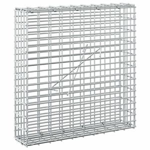 vidaXL Gabion with 3.5 mm Wire and 5x2.5 cm Mesh 50x10x50 cm