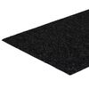 vidaXL Stair Mats Self-adhesive 15 pcs 60x25 cm Black Rectangular