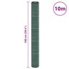 vidaXL Weed Membrane Green 1x10 m PP