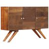vidaXL Sideboard Brown Solid Reclaimed Wood 110x30x75 cm