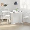 vidaXL Dining Table White 110 x 60 x 75 cm Engineered Wood