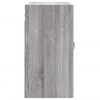 vidaXL Wall Cabinet Grey Sonoma 60x31x60 cm Engineered Wood