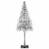 vidaXL Artificial Christmas Tree with Stand White 76 x 76 x 180 cm