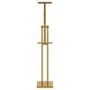 vidaXL Trade Show Displays Gold 26.5 x 26.5 x 150 cm Steel