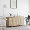 vidaXL Sideboard Sonoma Oak 135 x 41 x 75 cm Engineered Wood