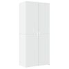 vidaXL Highboard White 80x42,5x185 cm Engineered Wood