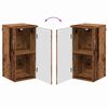 vidaXL Bathroom Cabinet Wall-mounted Old Wood 30 x 31.5 x 61 cm