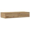 vidaXL Bed Drawers Artisan Oak 100 x 36.5 x 16.5 cm Engineered Wood