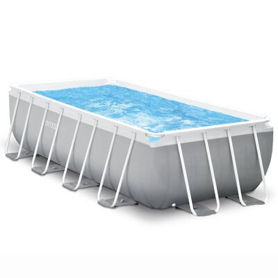 Intex Swimming Pool Set Prism Frame Rectangular 400x200x100 cm