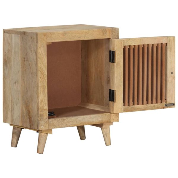 vidaXL Bedside Cabinet 40x30x50 cm Solid Mango Wood