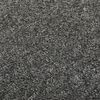 vidaXL Carpet Floor Tiles 16 pcs 4 m² 25x100 cm Grey