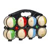 HI 10 Piece Boules Game Set Wood