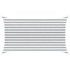 vidaXL Sun Shade Sail Light Grey and White 3.5 x 2 m