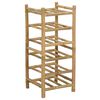 vidaXL Wine Rack Bamboo Natural