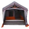 vidaXL Tents with Roof Grey and orange 620 x 322 x 240 cm Polyester