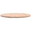 vidaXL Table Top &Oslash;70x2.5 cm Round Solid Wood Beech