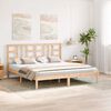 vidaXL Bed Frame without Mattress 180x200 cm Super King Solid Wood