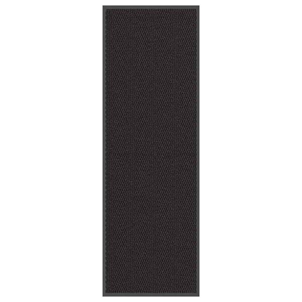 vidaXL Doormat Black 60x180 cm