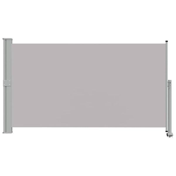 vidaXL Patio Retractable Side Awning 140 x 300 cm Grey