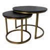 HSM Collection 2 Piece Coffee Table Set Finnley Round