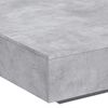 vidaXL Coffee Table Concrete Grey 100x100x31 cm Engineered Wood